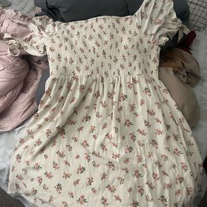 Floral print dress